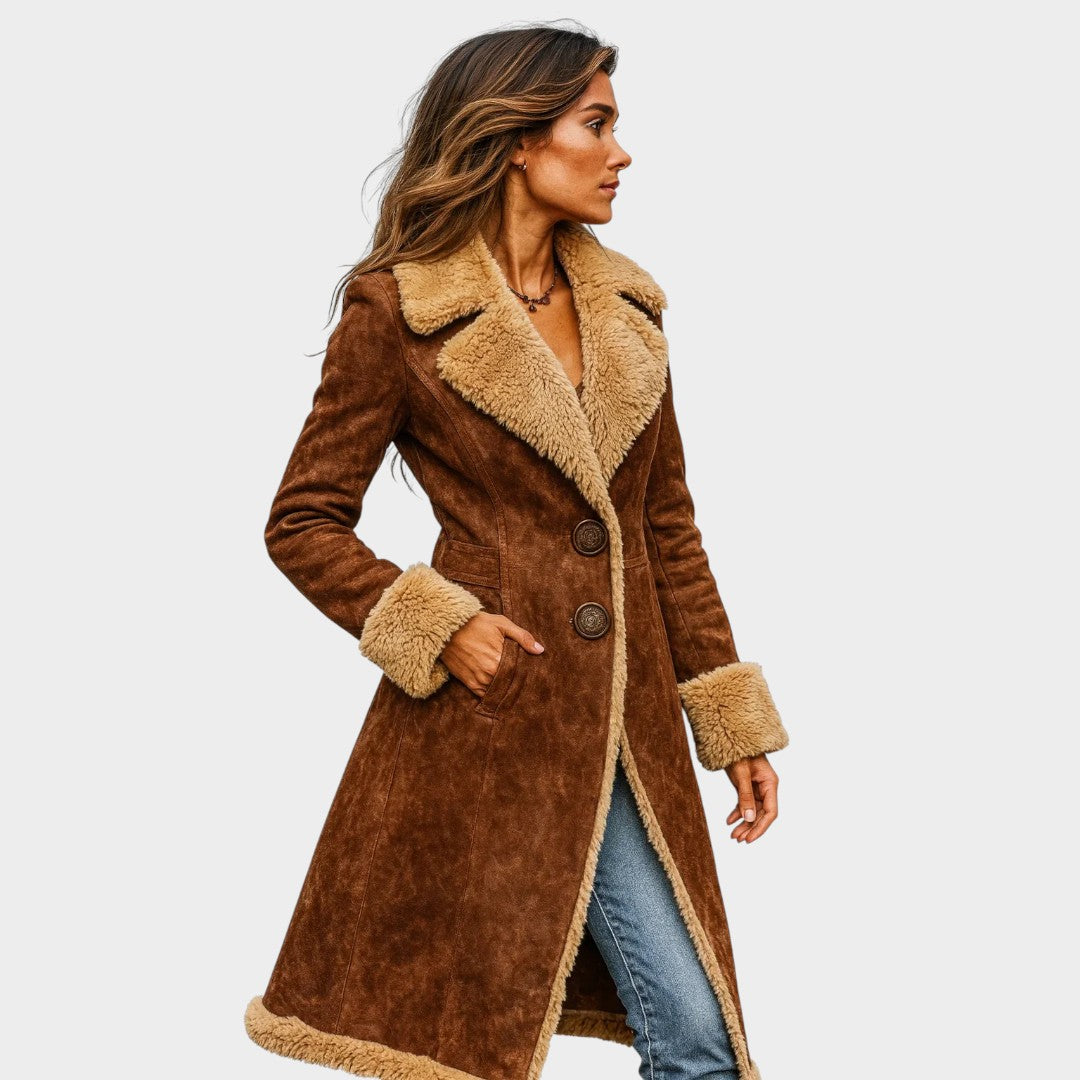 Abrigo Aspen | Borreguillo Vintage
