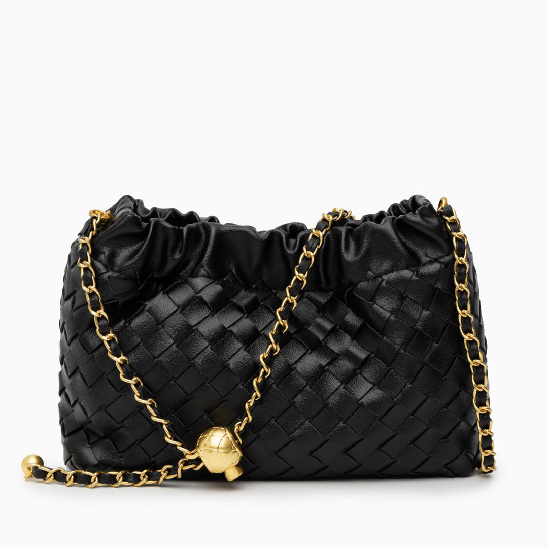 Bolso Verona | Trenzado Premium con Cadena Dorada