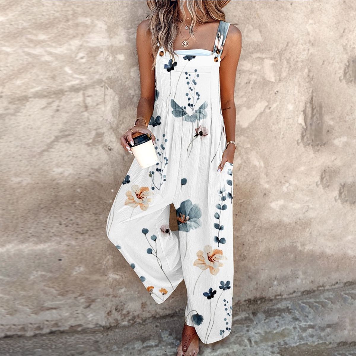 Mono Solenne | Palazzo Floral Oversize