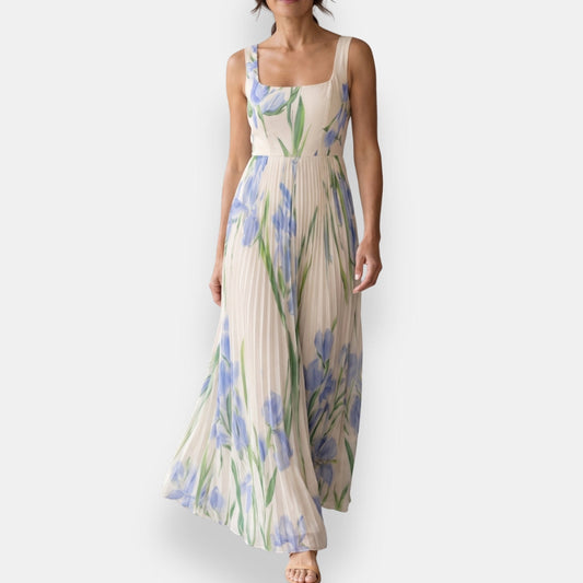 Vestido Aquarelle | Maxi Floral Acuarela