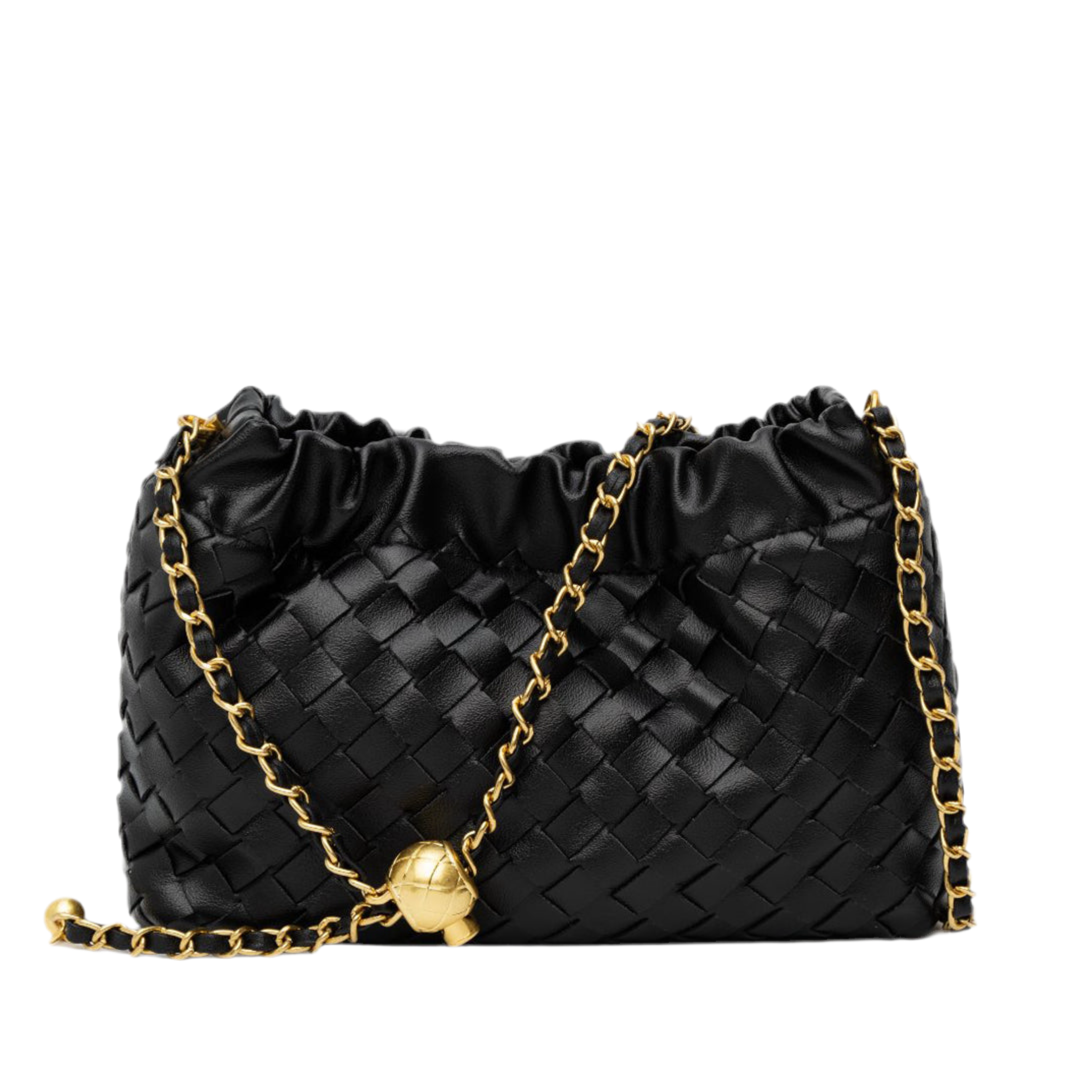 Bolso Verona | Trenzado Premium con Cadena Dorada