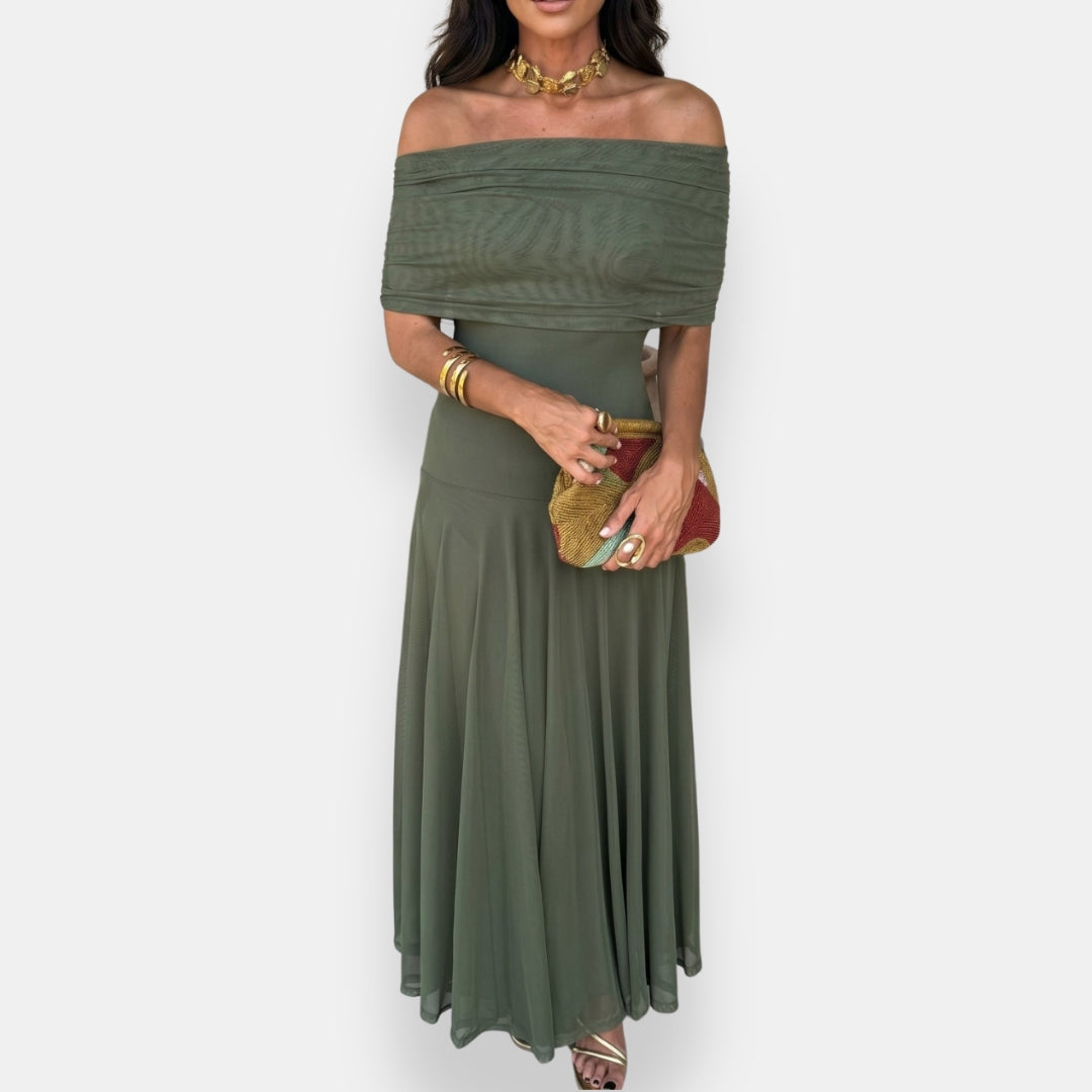 Vestido Noirelle | Maxi Asimétrico Elegance