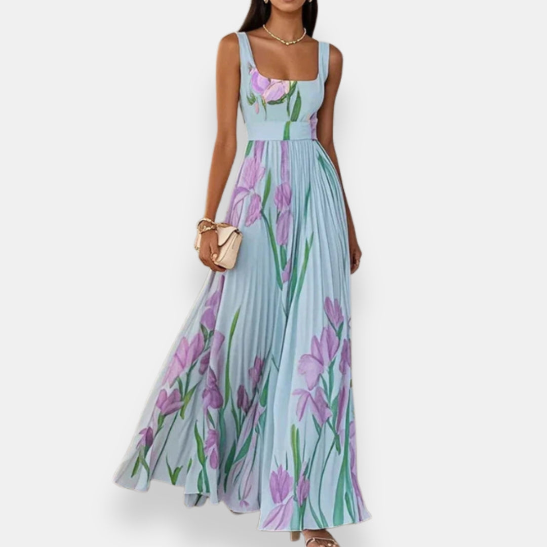 Vestido Aquarelle | Maxi Floral Acuarela