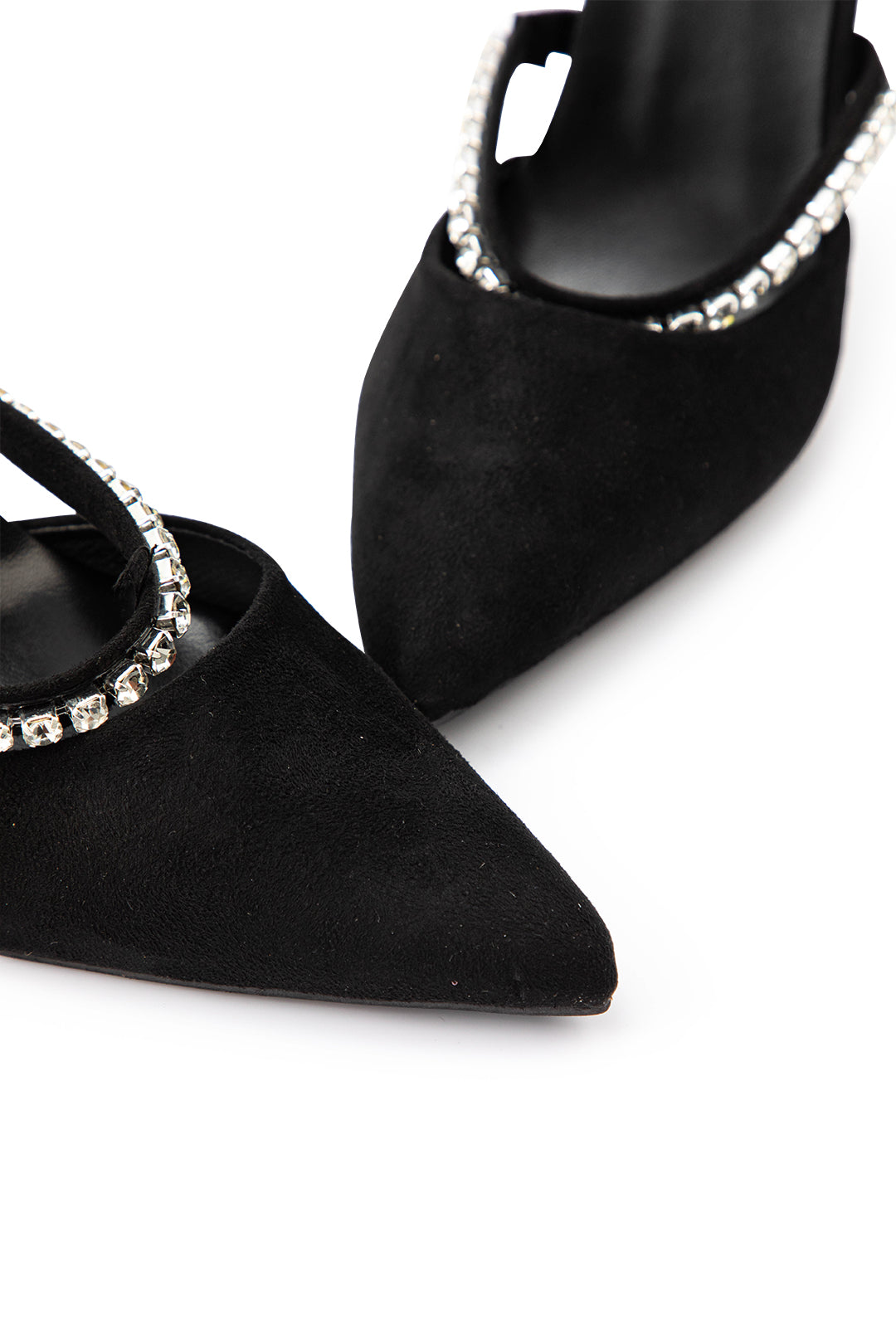Zapato Iskra | Mule de Tacón con Brillo Joya