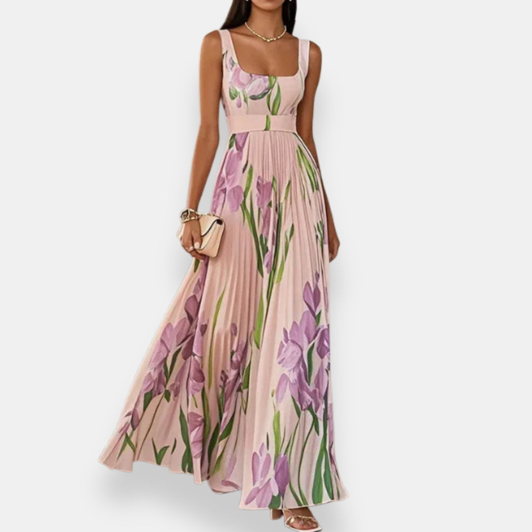 Vestido Aquarelle | Maxi Floral Acuarela