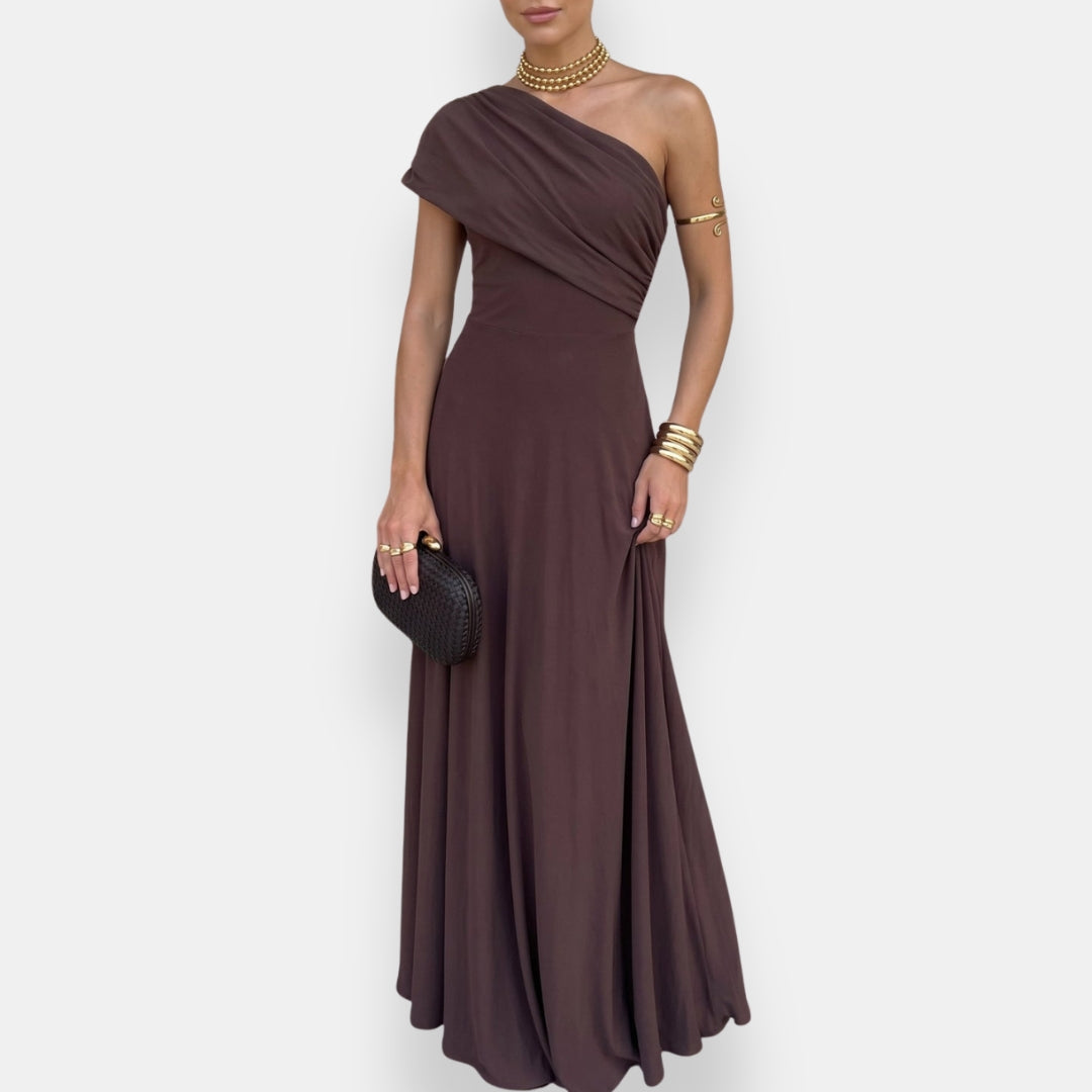 Vestido Noirelle | Maxi Asimétrico Elegance