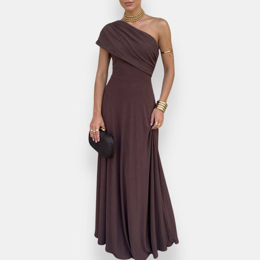 Vestido Noirelle | Maxi Asimétrico Elegance