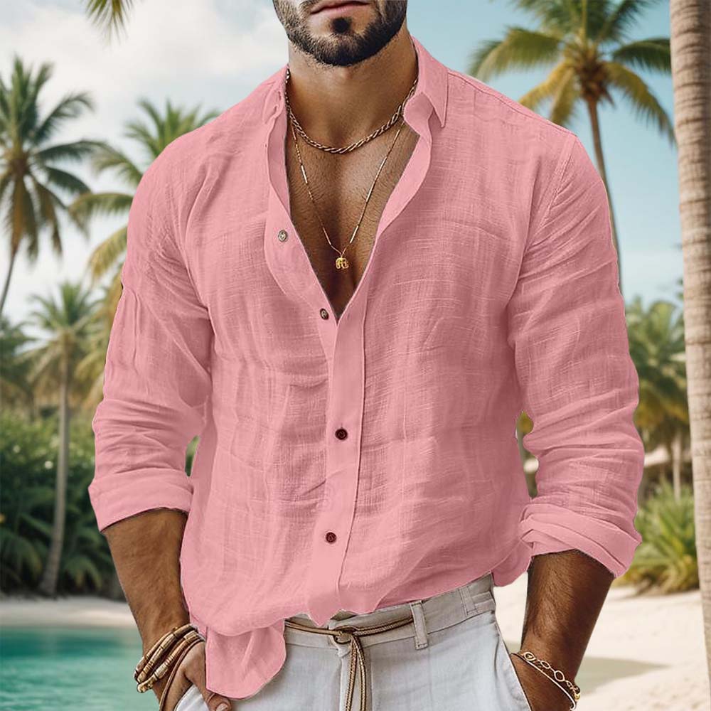 Camisa Kael | Lino Premium Essential