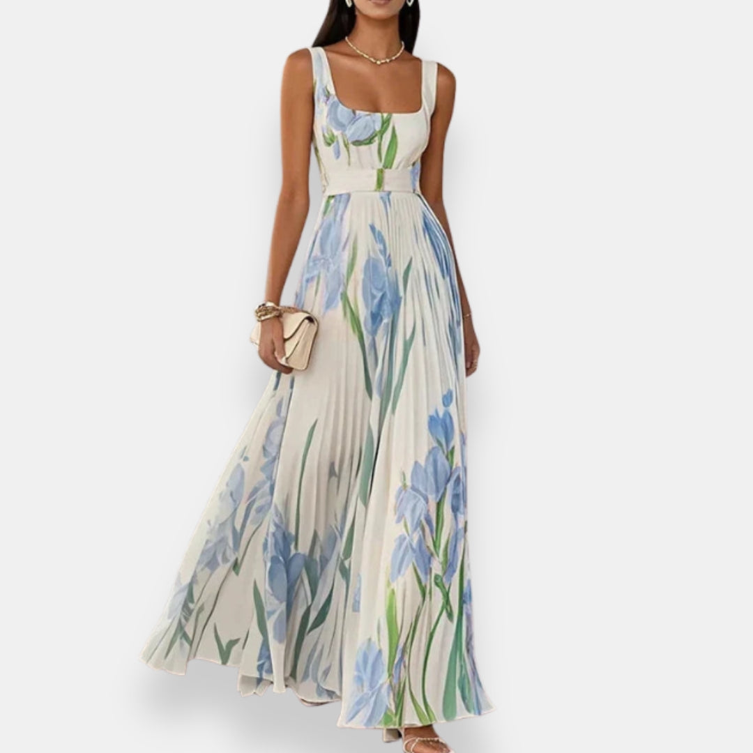 Vestido Aquarelle | Maxi Floral Acuarela