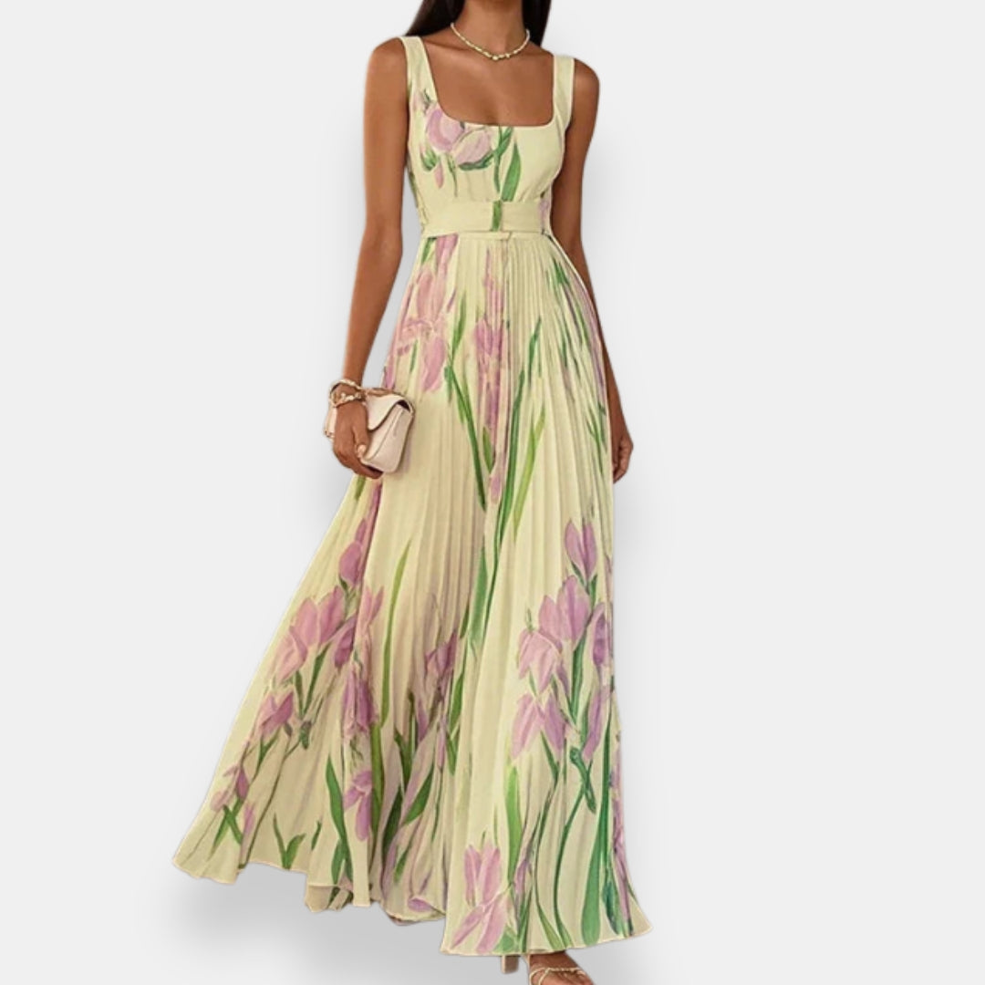 Vestido Aquarelle | Maxi Floral Acuarela