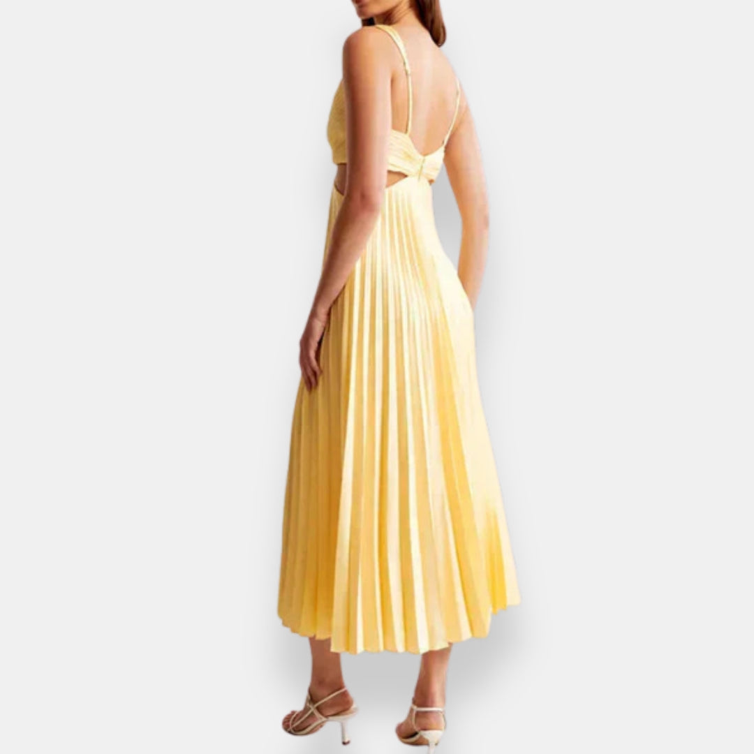 Vestido Soleil | Maxi Plisado Elegance