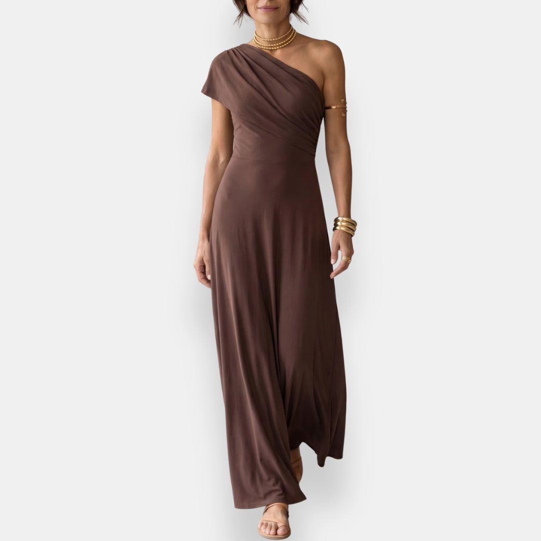 Vestido Noirelle | Maxi Asimétrico Elegance