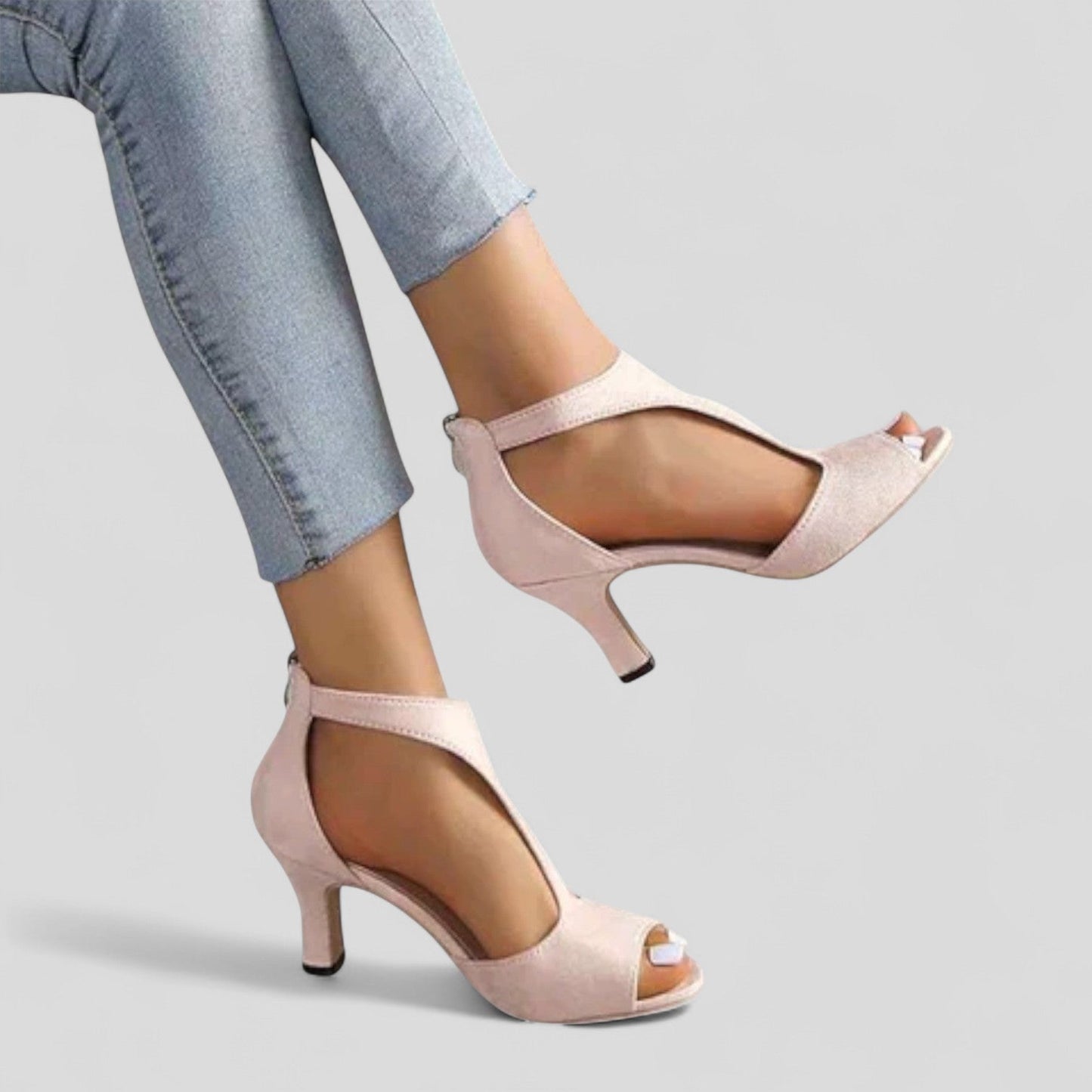 Zapato Selene | Tacón Cut-Out Elegante