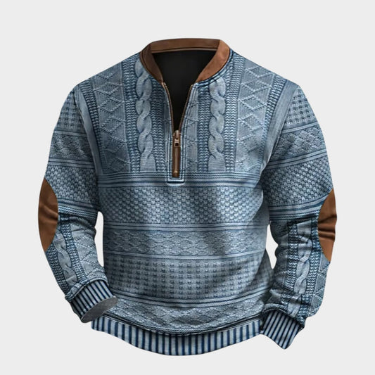 Jersey Kael | Punto Texturizado con Cremallera