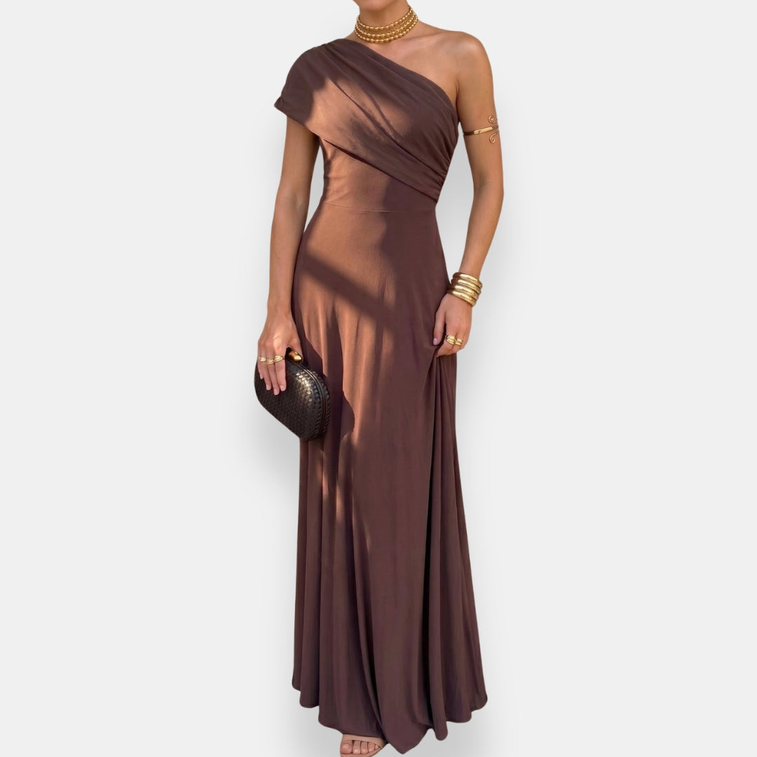 Vestido Noirelle | Maxi Asimétrico Elegance
