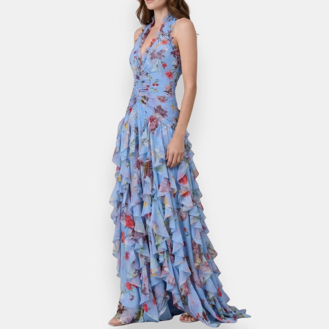 Vestido Lyséa | Maxi Cruzado Floral