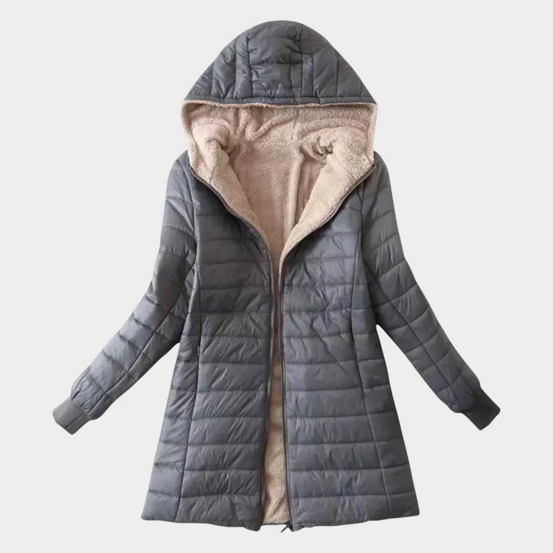 Chaqueta Nival | Acolchada Reversible con Capucha