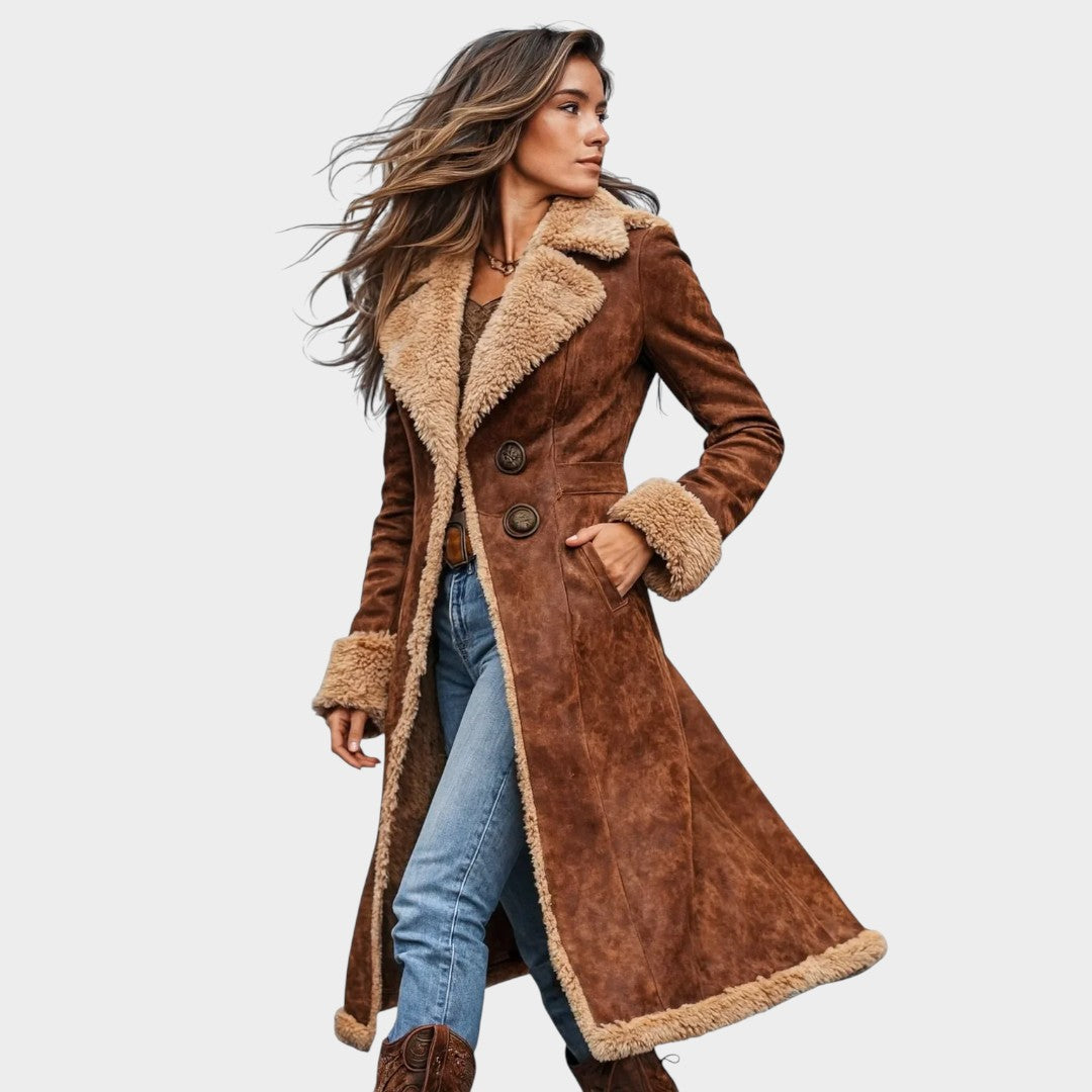 Abrigo Aspen | Borreguillo Vintage