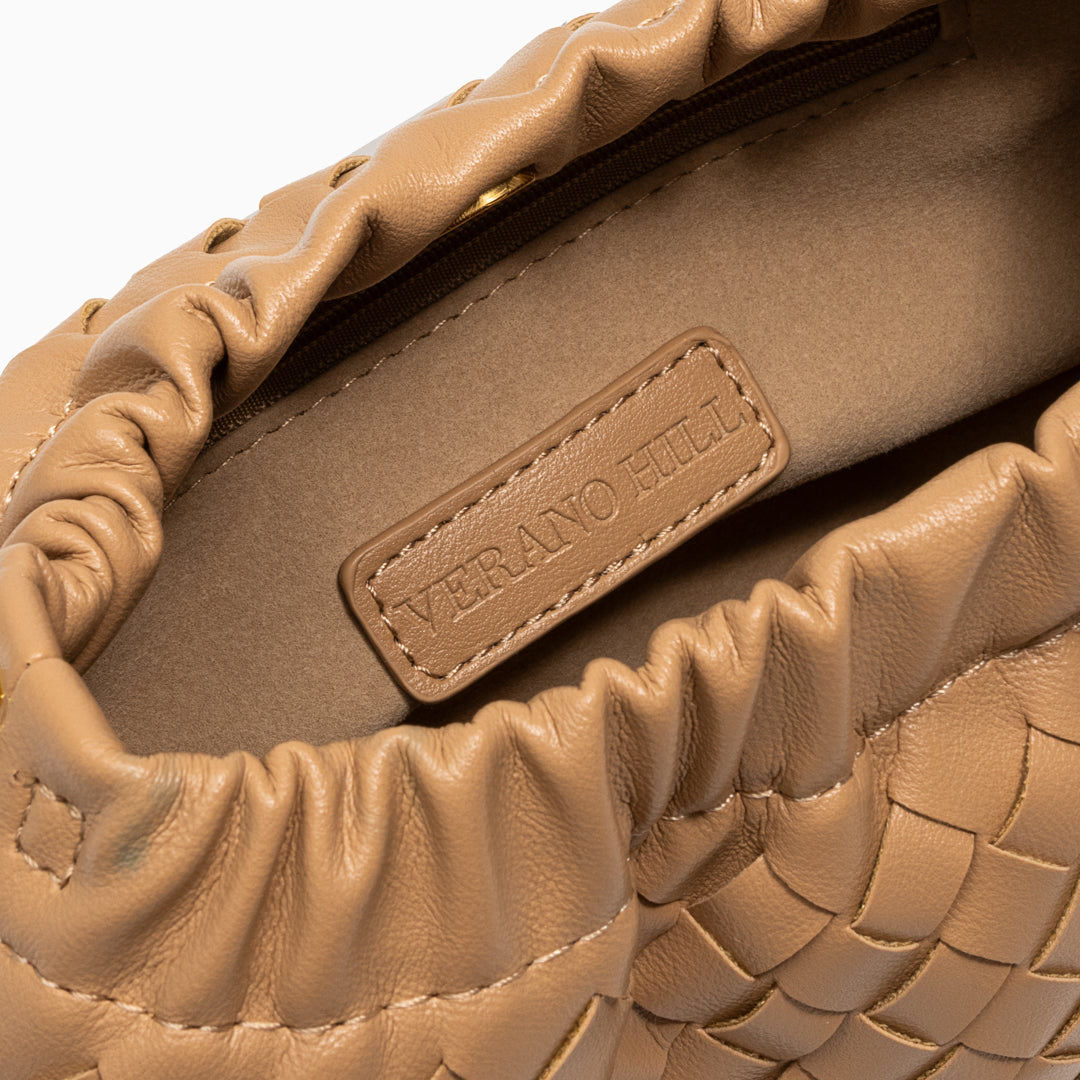 Bolso Verona | Trenzado Premium con Cadena Dorada
