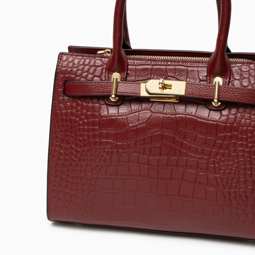 Bolso Imperial | Efecto Cocodrilo para Mujer