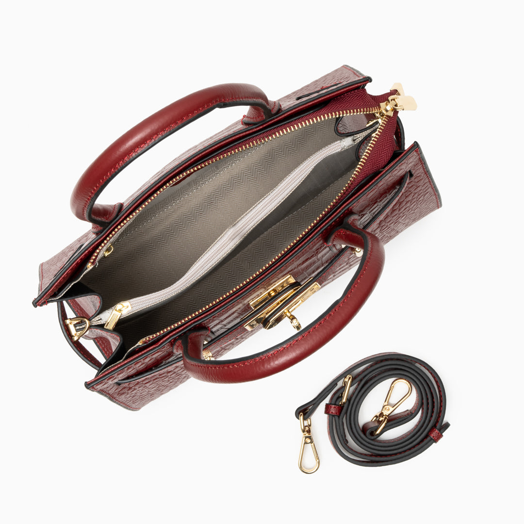 Bolso Imperial | Efecto Cocodrilo para Mujer