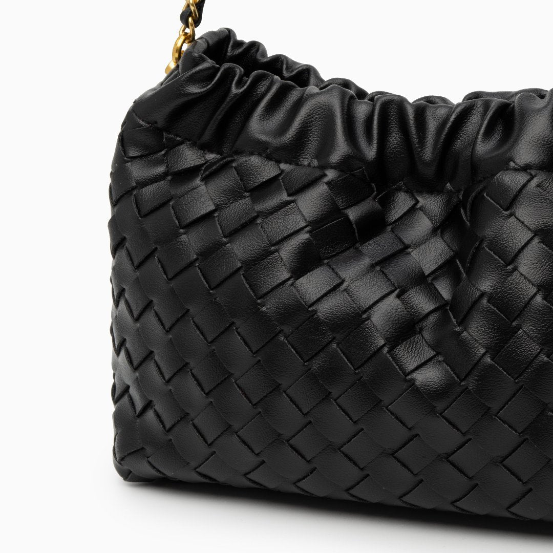 Bolso Verona | Trenzado Premium con Cadena Dorada