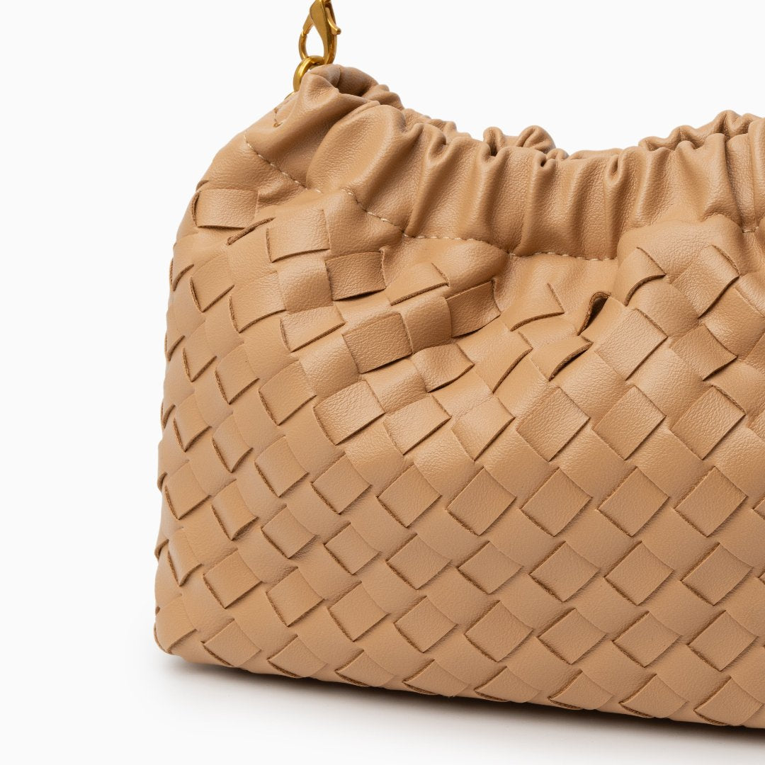 Bolso Verona | Trenzado Premium con Cadena Dorada