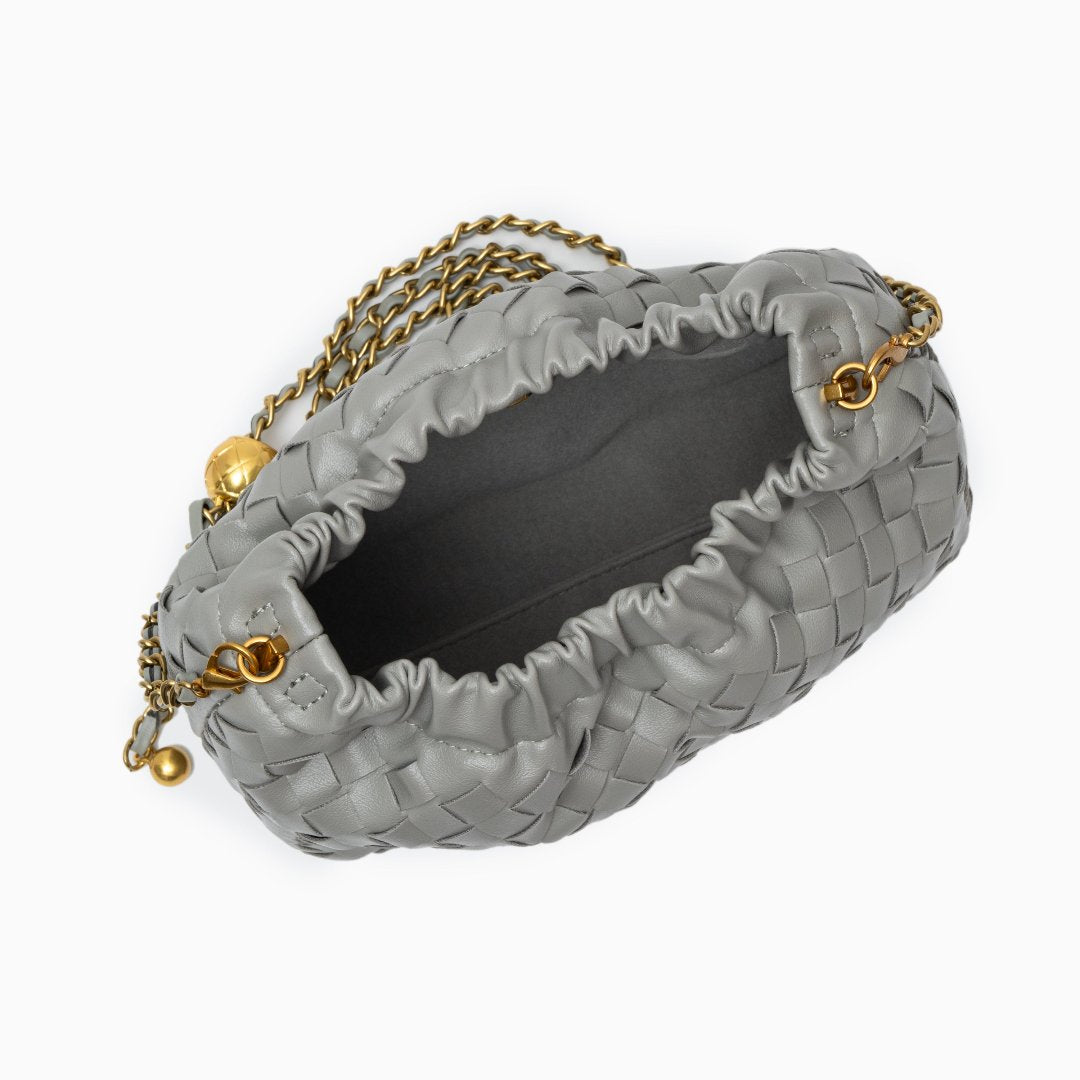 Bolso Verona | Trenzado Premium con Cadena Dorada