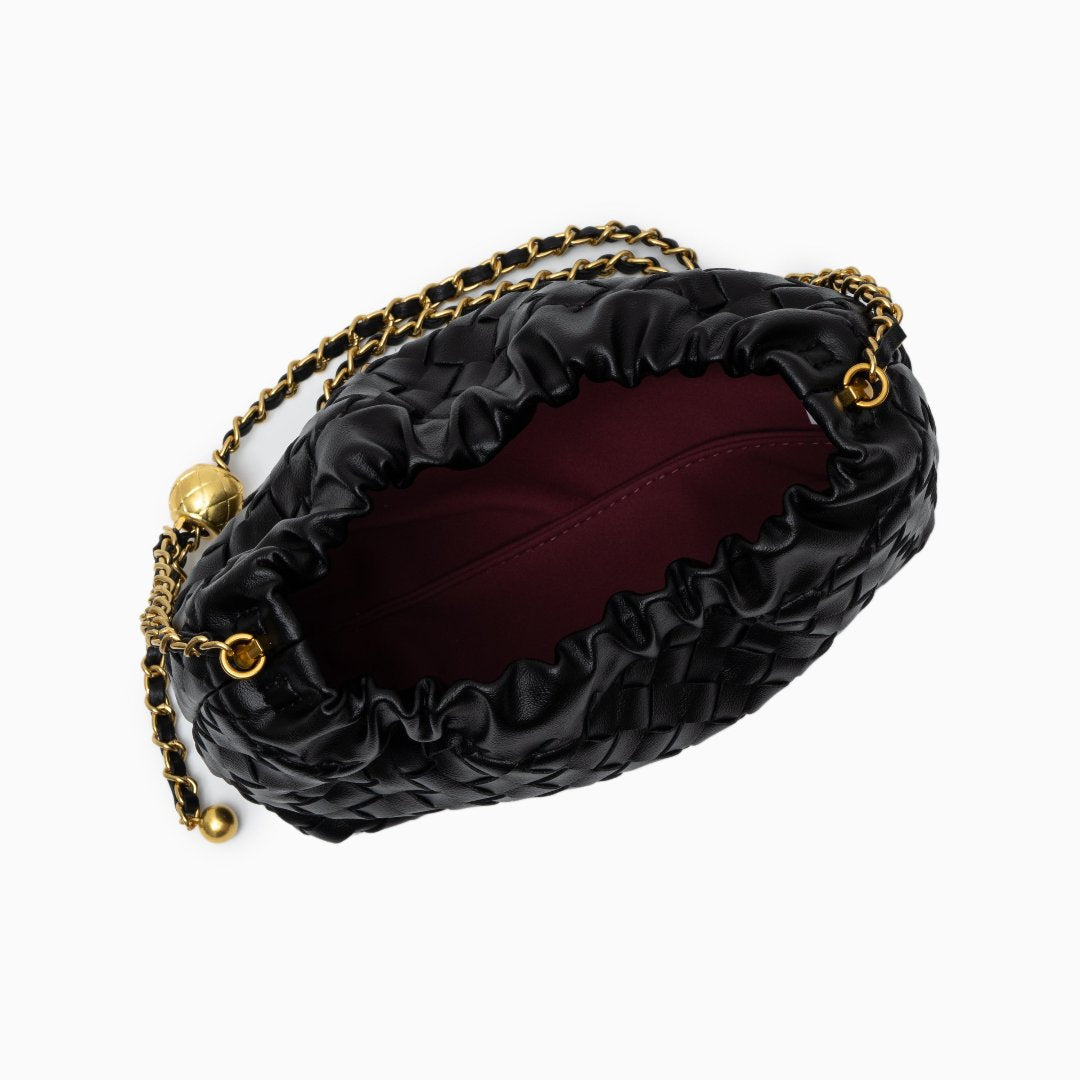 Bolso Verona | Trenzado Premium con Cadena Dorada