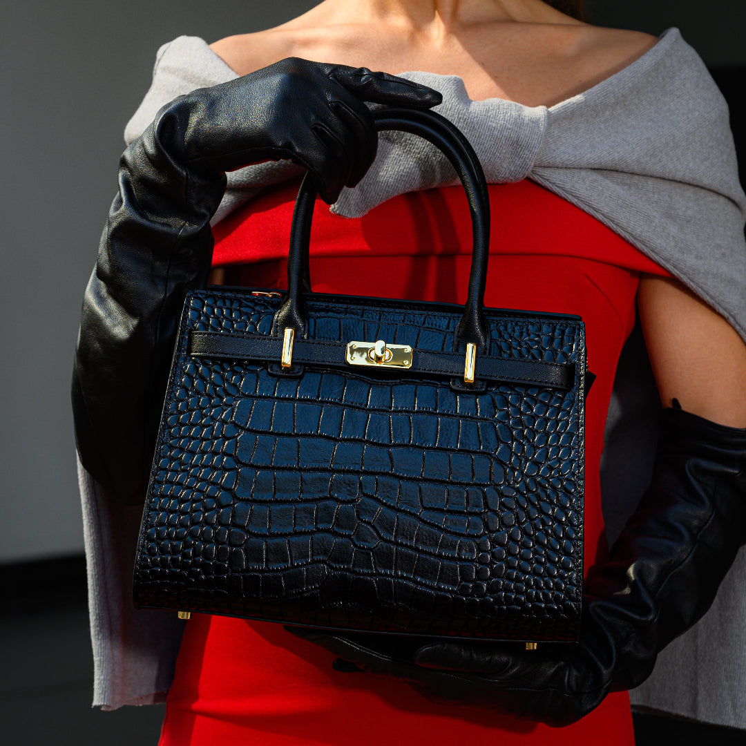 Bolso Imperial | Efecto Cocodrilo para Mujer