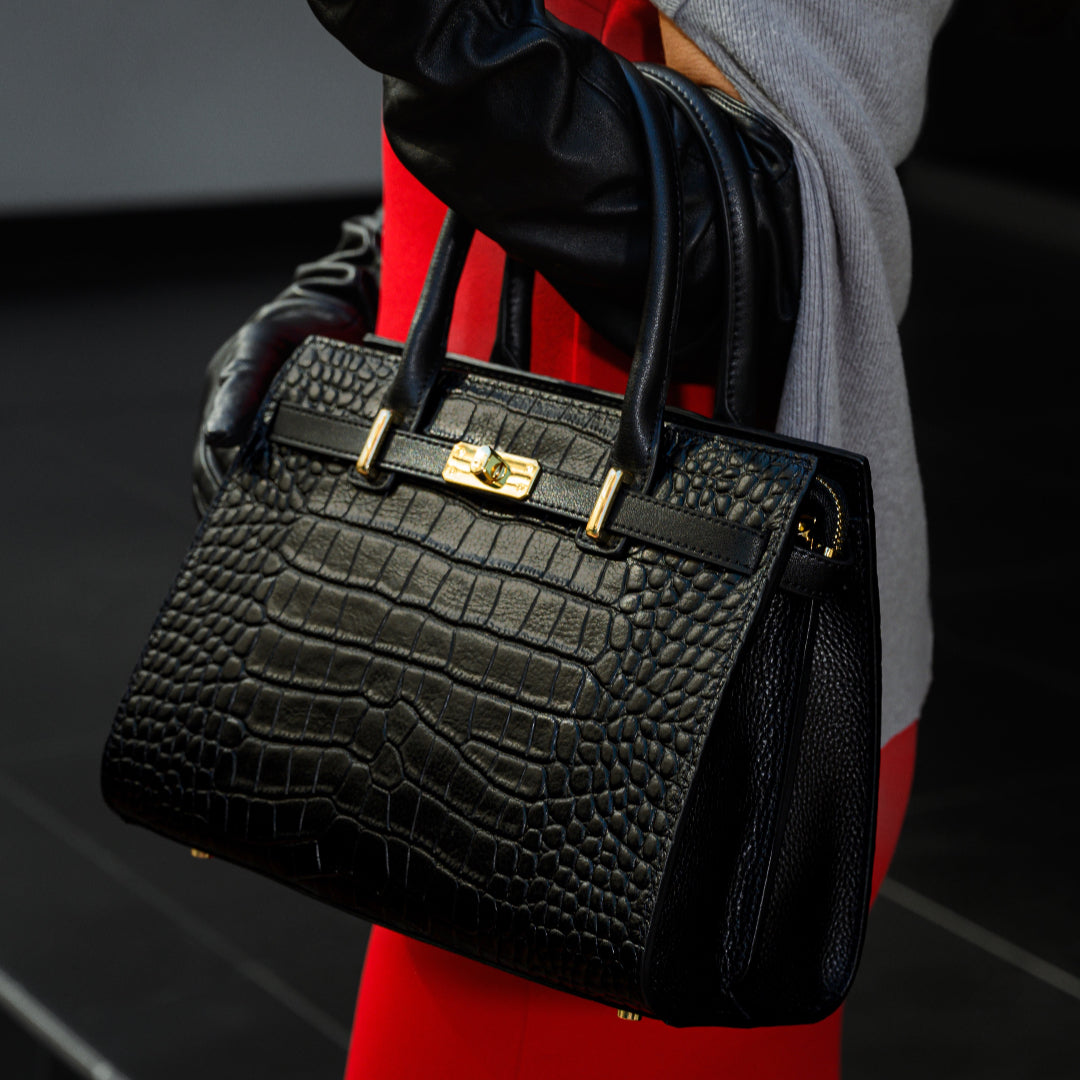 Bolso Imperial | Efecto Cocodrilo para Mujer
