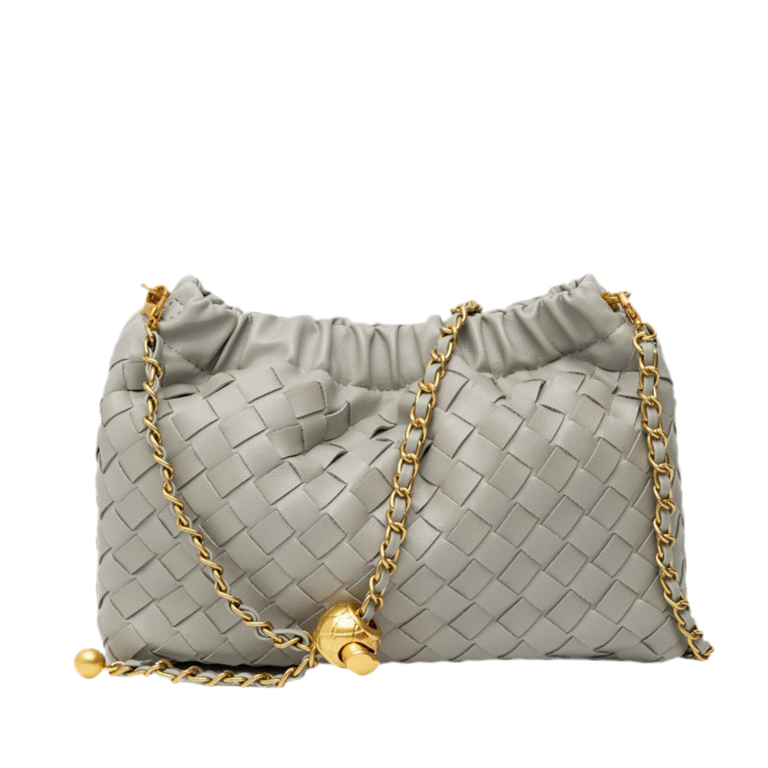 Bolso Verona | Trenzado Premium con Cadena Dorada