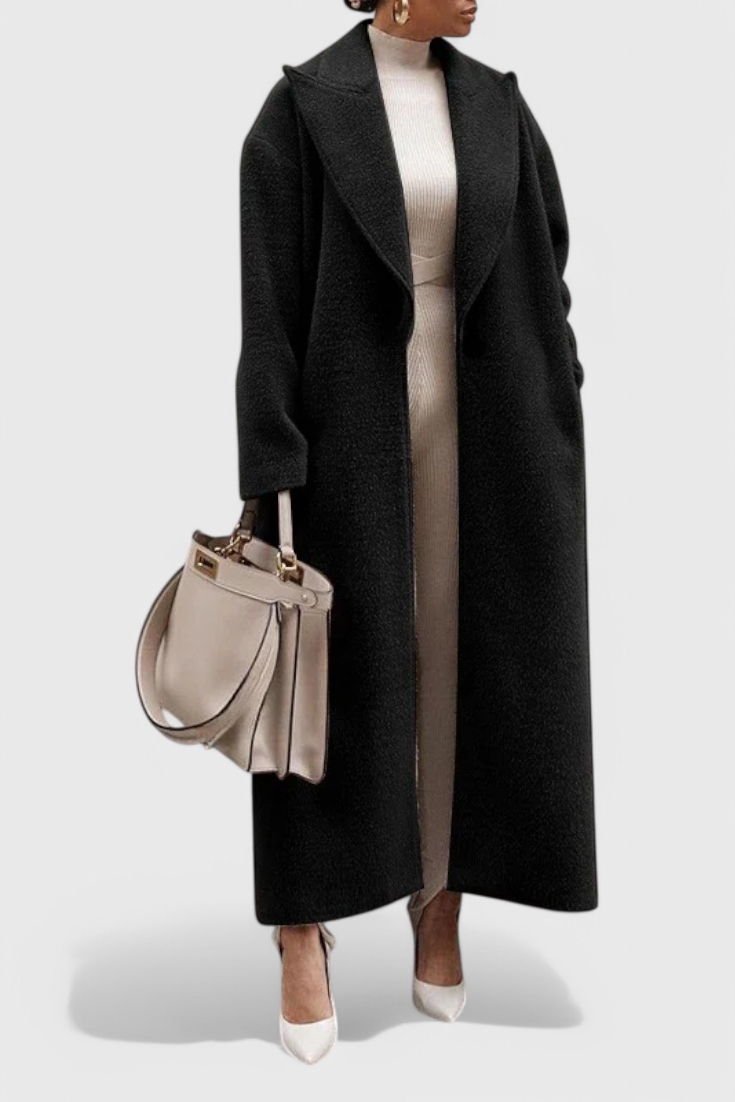 Abrigo Noémie | Largo Minimalista Premium