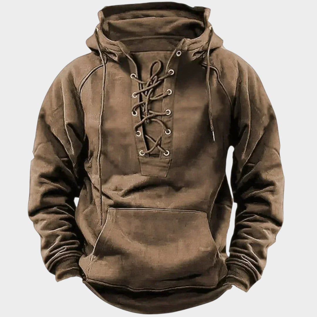 Sudadera Ragnar | Viking Lace Hoodie