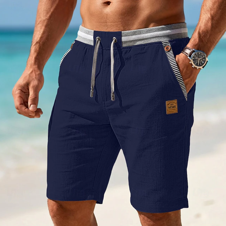 Bermuda Caelum | Lino Comfort Premium