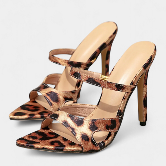 Sandalia Savannah | Tacón Animal Print