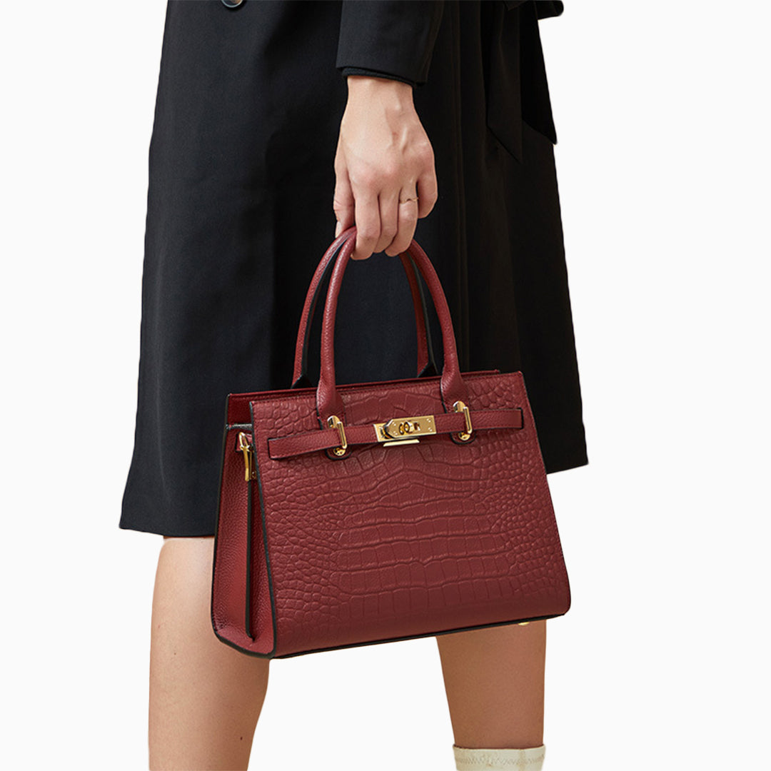 Bolso Imperial | Efecto Cocodrilo para Mujer