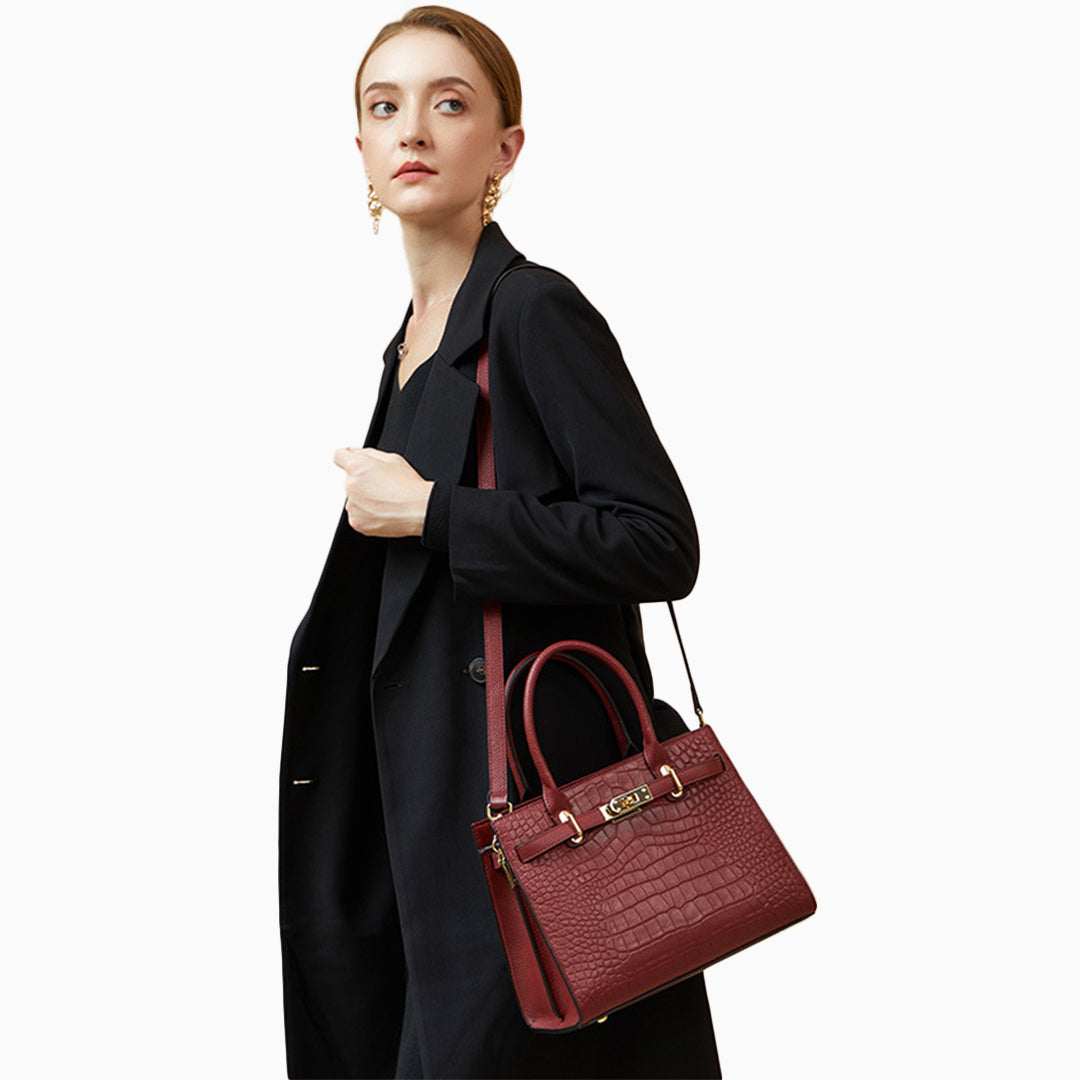 Bolso Imperial | Efecto Cocodrilo para Mujer