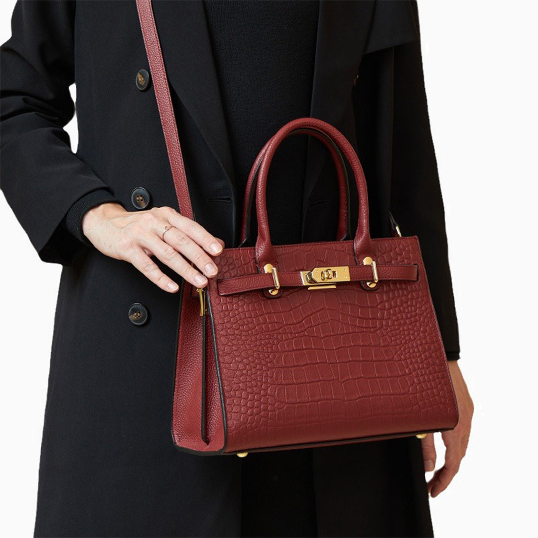 Bolso Imperial | Efecto Cocodrilo para Mujer